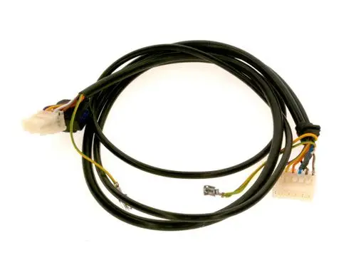 Kabelführung mit mehreren Drähten und Steckverbindern, vermutlich für eine Bosch-Pumpe zur Verbindung von elektrischen Komponenten.